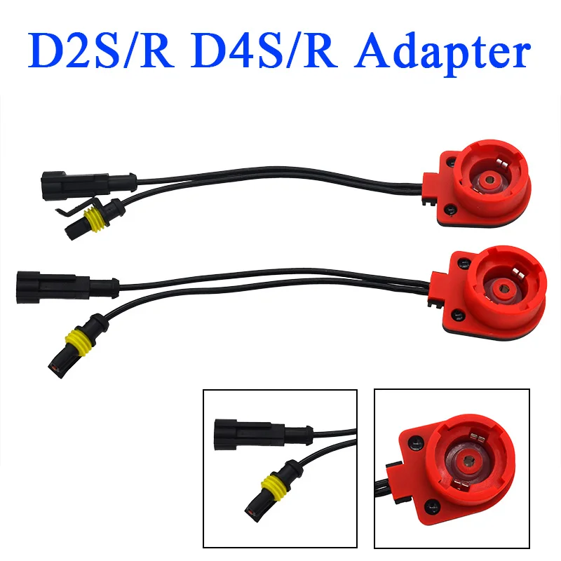 Адаптер SKYJOYCE D2S D4S адаптер для ксеноновых ламп D2R D4R комплект конвертации HID