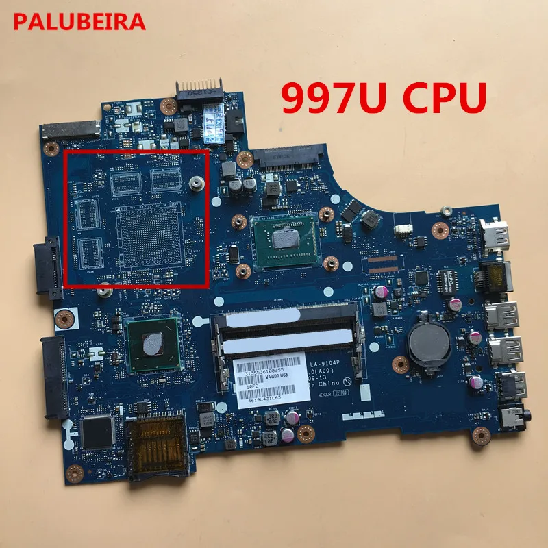 Материнская плата для ноутбука DELL INSPIRON 3521 5521 материнская с 997U LA-9104P 0YN8TC YN8TC |