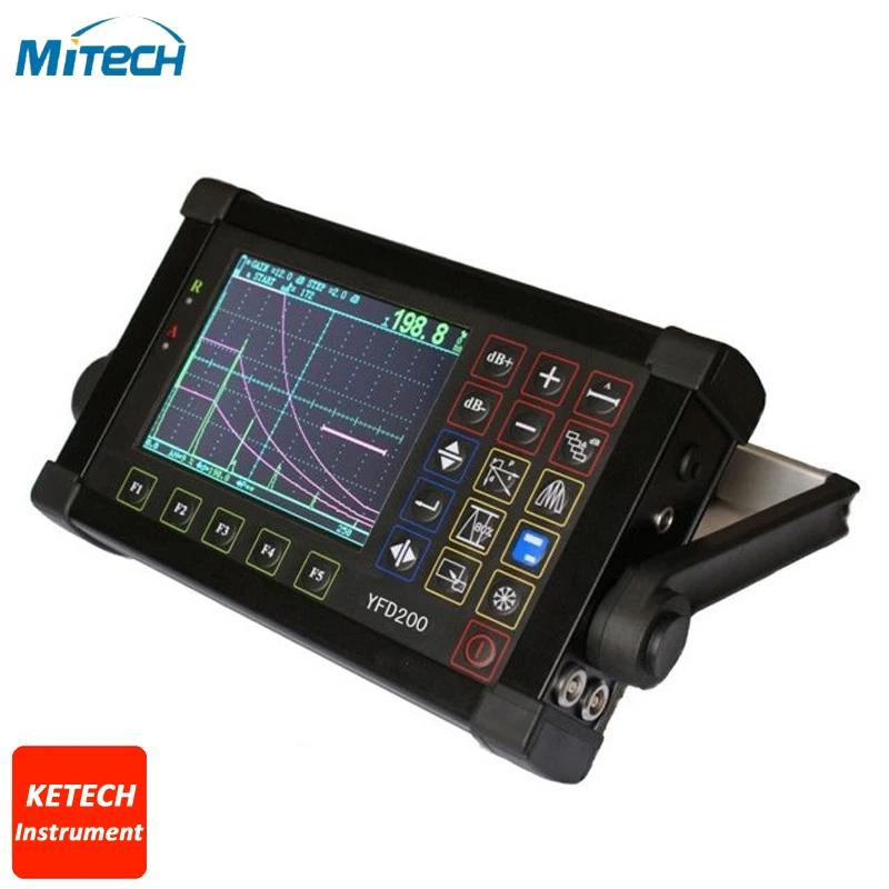 

Portable NDT Digital Ultrasonic Flaw Detector YFD200