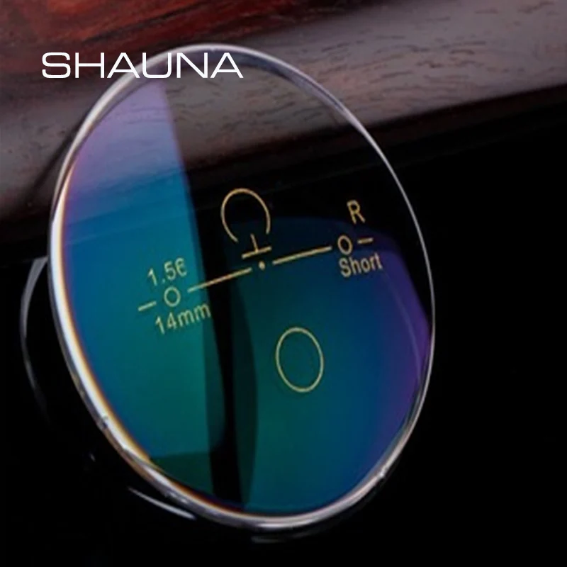 SHAUNA 1.56 Prescription CR-39 Resin Aspheric Glasses Lenses Presbyopia Progressive Multifocal Myopia Hyperopia Lens