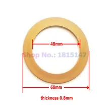 2 шт, поршневые кольца 68*48*0,8 для 550 Вт/750 Вт безмасляный воздушный компрессор запасные части, тефлоновое кольцо