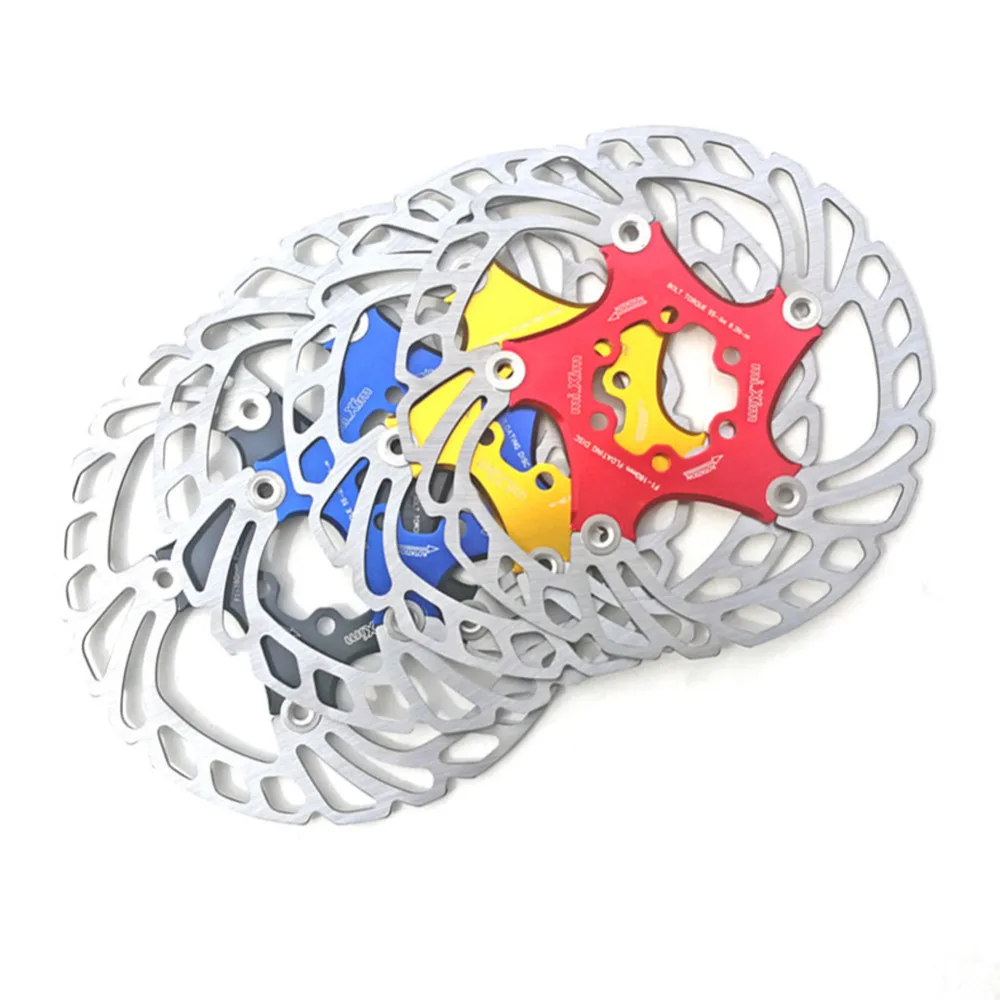 160mm Floating Disc Brake Rotors Bicycle Brake Pads Shoes 5 Pins Bike