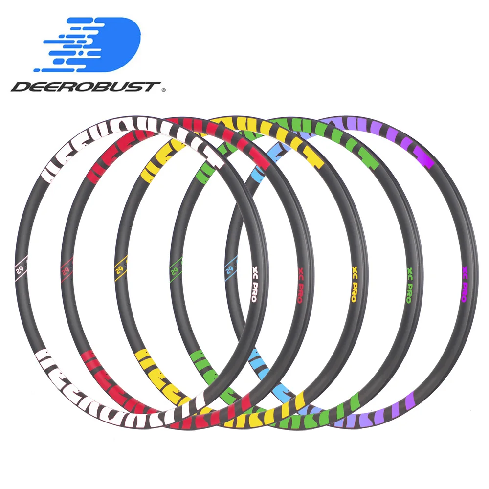 310 г 29er MTB XC 30 мм Асимметричные карбоновые Диски clincher бескамерные 25 мм внутренняя ширина UD 3K 12K матовая глянцевая 24H 28H 32H 29in горный