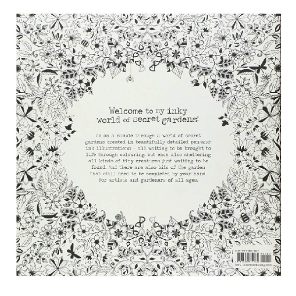 Online Shop Gift For Both Adult And Kids Secret Garden Coloring Book Relieve Stress Kill Time Painting Drawing With 24pcs Pencils