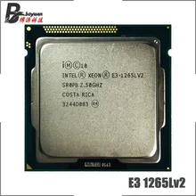 Intel Xeon E3-1265L v2 E3 1265Lv2 E3 1265L v2 2,5 ГГц четырехъядерный Восьмиядерный процессор 45 Вт Процессор LGA 1155