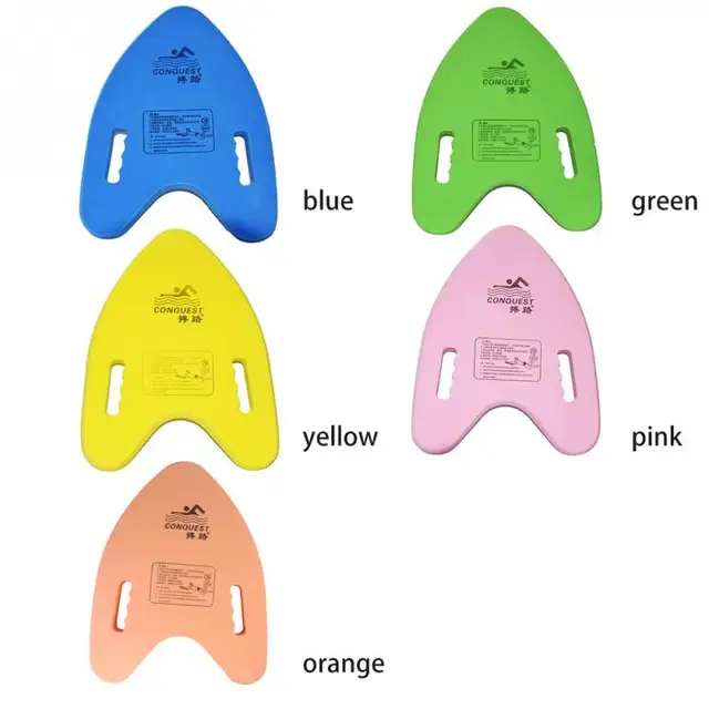 Lightweight A Shape EVA Swimming Board Floating Plate Back Float Kickboard Pool Training Aid Tools for Adult & Children