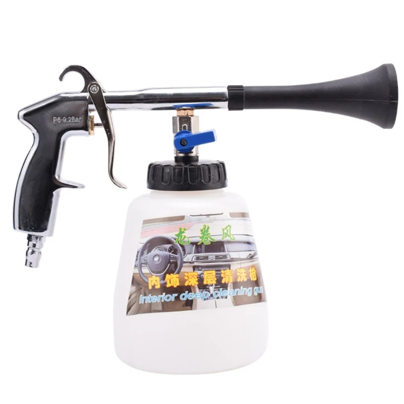 

Tornado Car Cleaning Gun Auto Interior Dry Deep Clean Washing Gun For Cockpit Care Cars Air Operated Wash Equipment Car Styling
