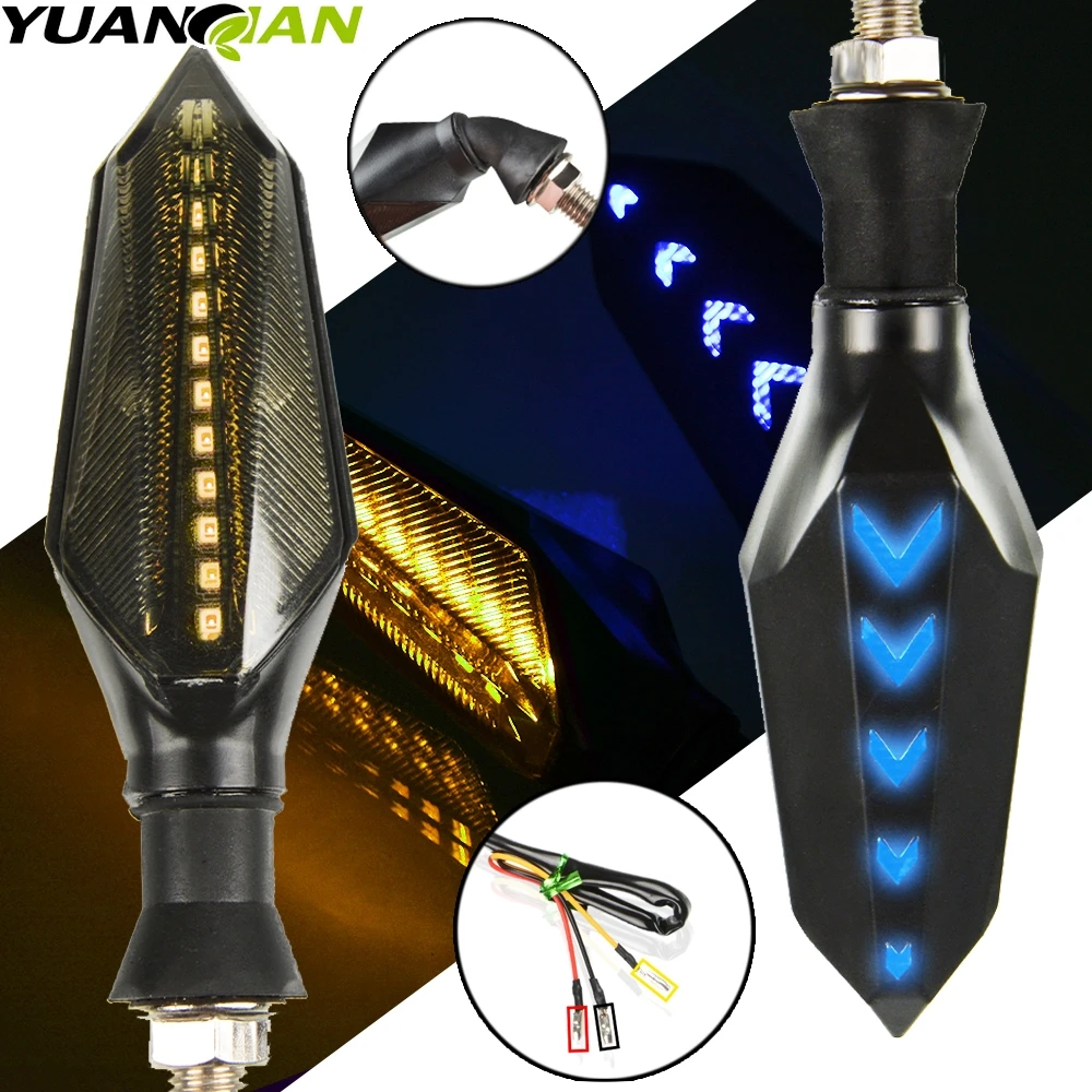 

2019 New 12V Universal Motorcycle LED Turn Signal Light Indicators Amber Blinker Light Flashers Lighting Motorcycle Accessories