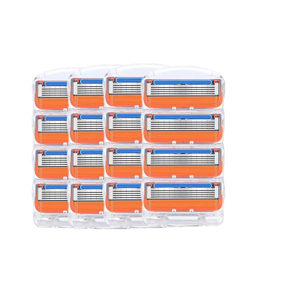 

Dropshipping Men Shaver Razor Blades High Quality Shaving Face Care Men Shaving Blades Compatible with Gillettee Fusione