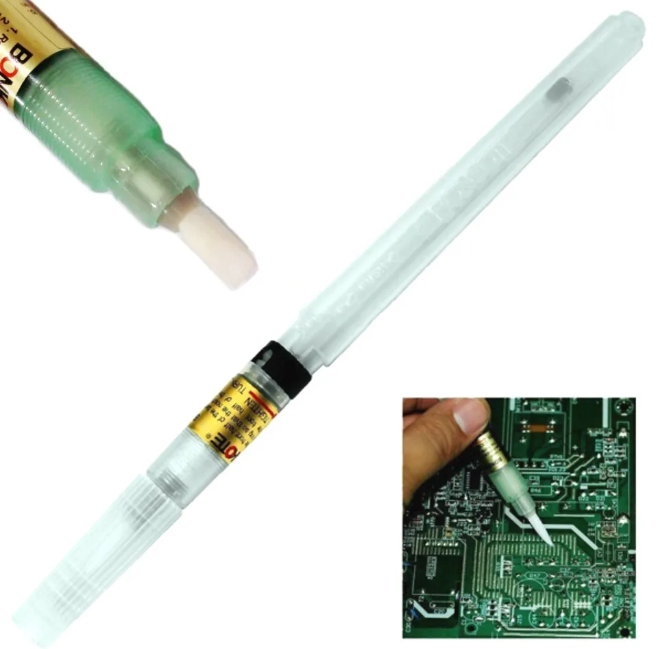 

KNOKOO 20pcs/lot High quality BON-102F flux pen Flux Paste/solder paste/flux pen/ welding flux