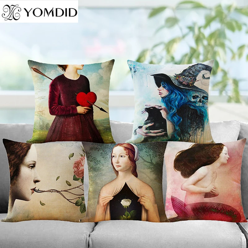 فتاة سلسلة وسادة تغطية 12 أنواع ملون القطن الكتان رمي سادة مقهى مكتب صوفا السيارات ديكور المنزل الوسائد غطاء فتاة سلسلة وسادة تغطية 12 أنواع ملون القطن الكتان رمي سادة مقهى مكتب صوفا السيارات ديكور المنزل الوسائد غطاء