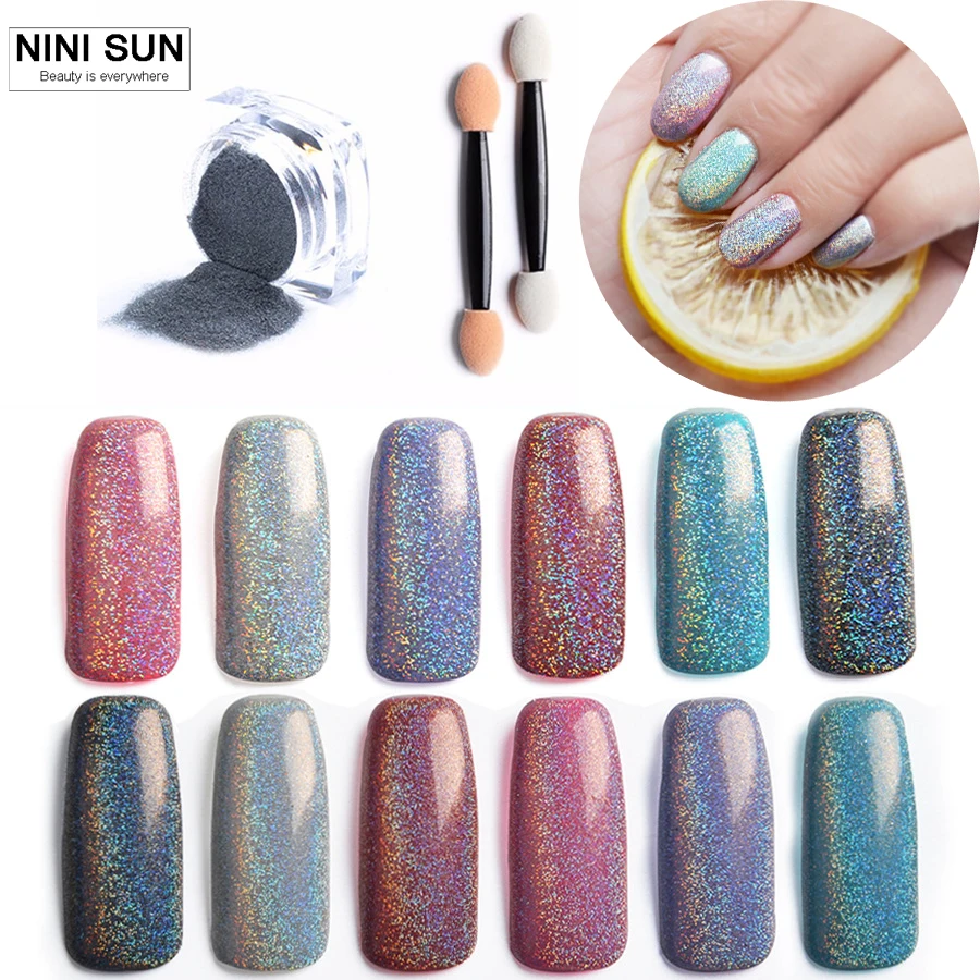 3 Box Magic Chrome Laser Nail Art Glitter Powder Brillantini 3 Box Magic Chrome Laser Nail Art Glitter Powder Brillantini Rainbow Shinning Mirror Pigment Fine Dust Diy Uv Gel Polish In From Beauty