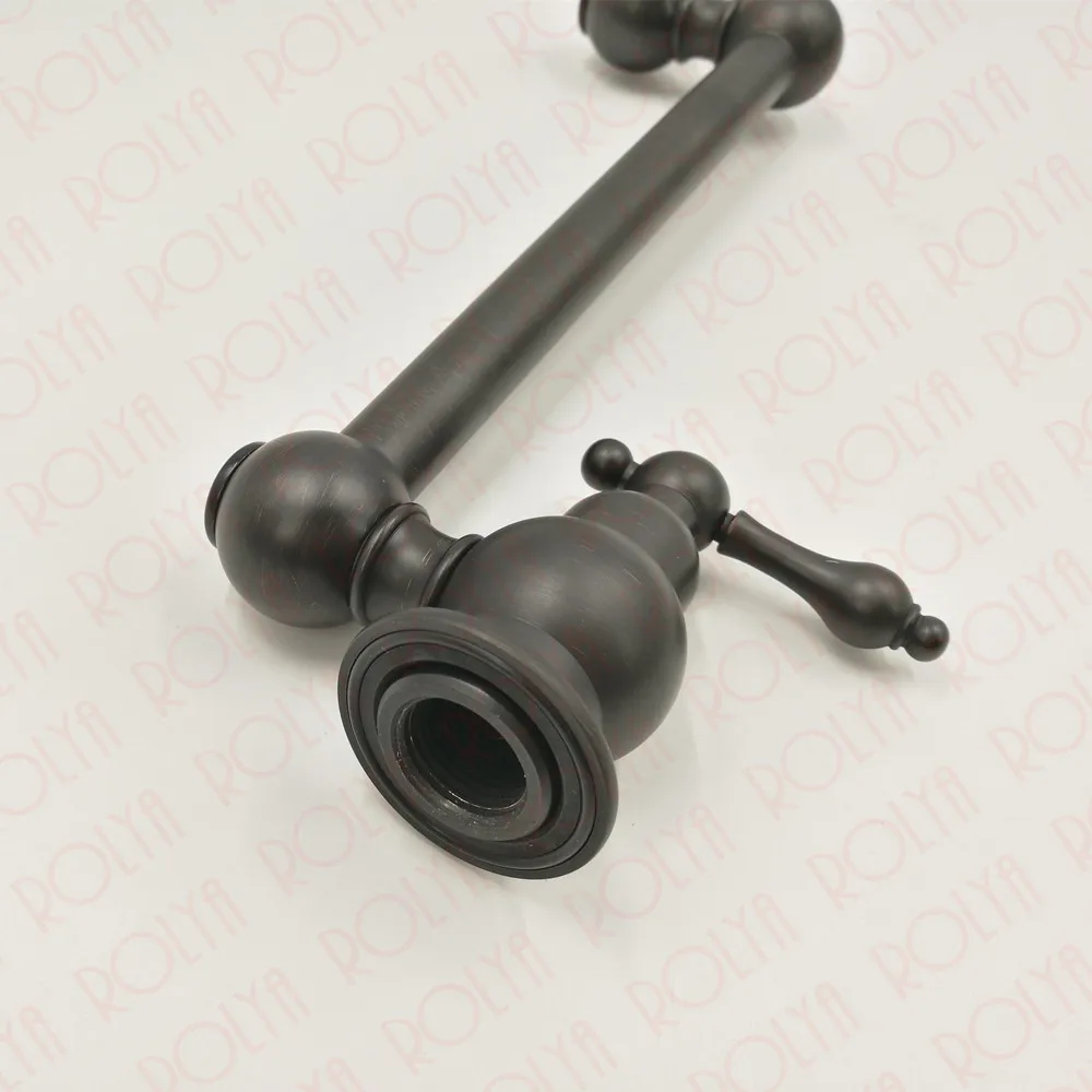 Rolya Single Cold ORB Pot Filler Taps Wall Mounted Kitchen Faucet Oil Rubbed Bronze