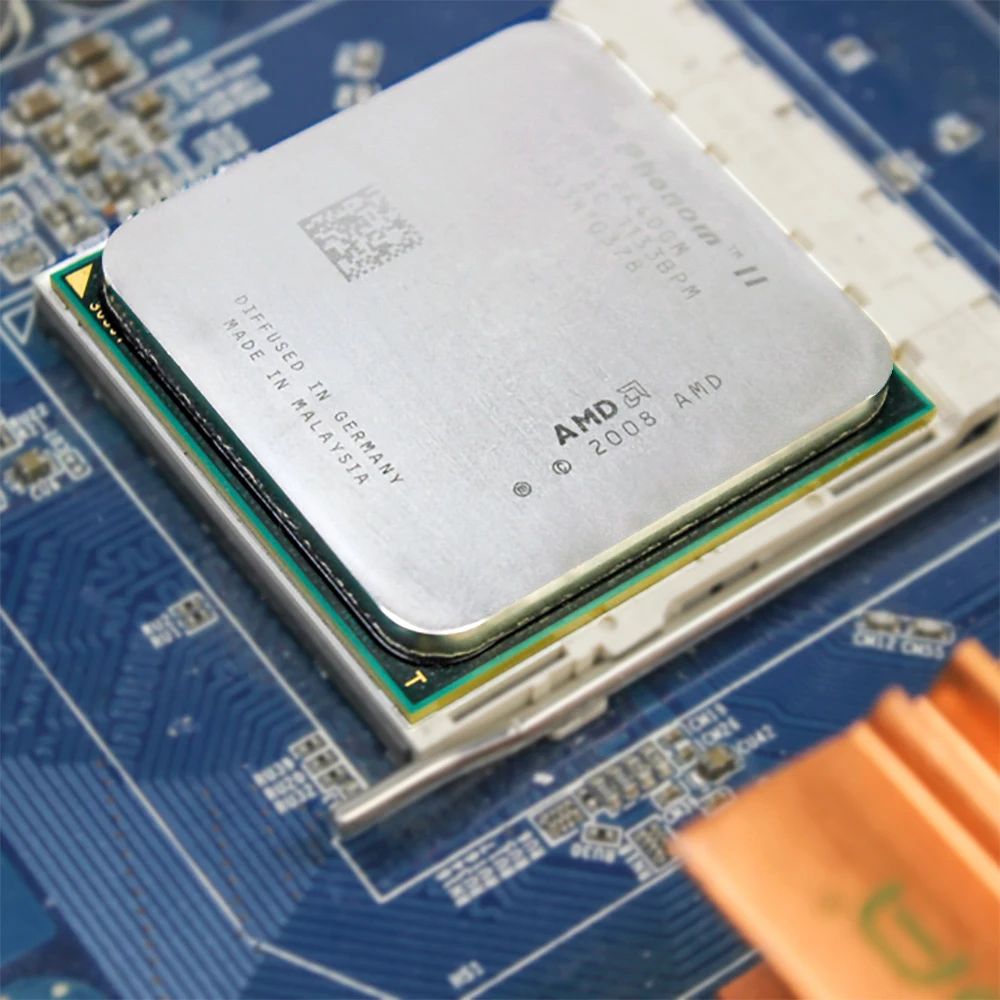 Процессор AMD Phenom II X4 955x4 955/3. 2 ГГц/L3 = 6 МБ/четырехъядерный процессор Socket AM3/938-pin