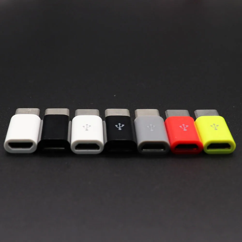 Адаптер TingDong с Micro USB Мама на Type C папа для Letv Xiaomi Mi 5X Oneplus Samsung S8 Plus NK