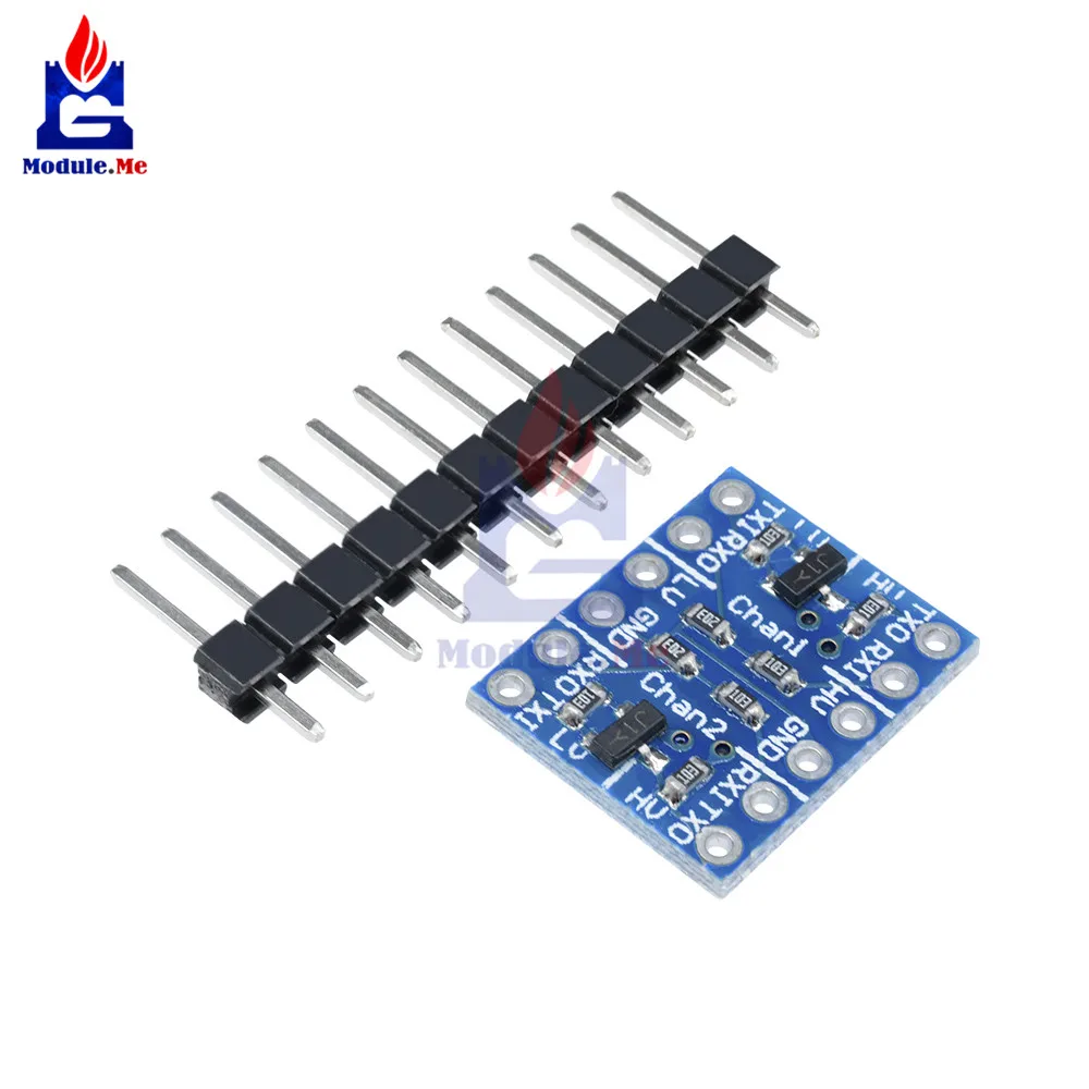 

Two Channel IIC I2C Logic Level Converter Bi-Directional Board Module 5V To 3.3V