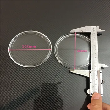 

2PCS Round Diameter 103X90mm Fog lamp tempered glass For Renault Vel Satis BJ0 2002-2015 Modus F/JP0 Hatchback 2004-2013
