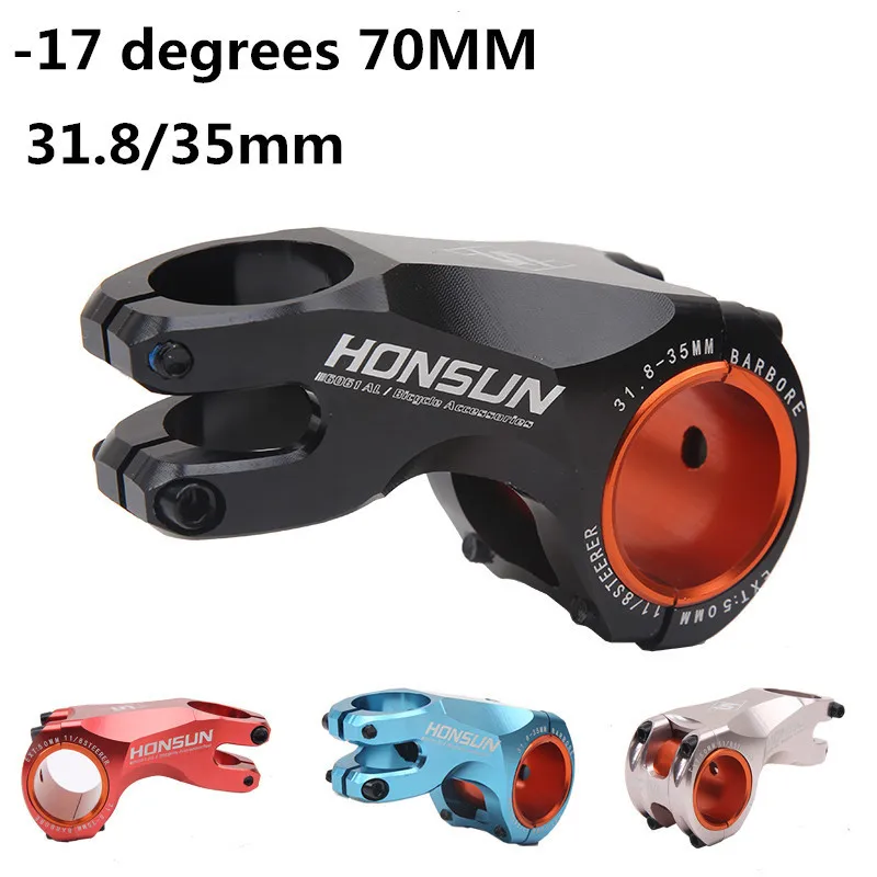 

Bicycle Stem Aluminum Alloy Riser Racing Cycle Black Red 35mm / 31.8mm Cnc Bicycle Handle Stem Mtb Mountain Road Bicycle Parts S