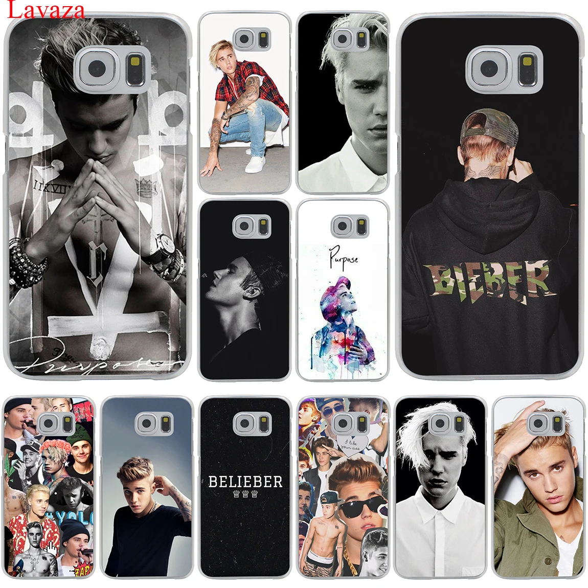 Lavaza Fashion JUSTIN BIEBER Super Star Hard Transparent Phone Case for Samsung Galaxy S10 E S10E S8 S9 Plus S6 S7 Edge Cover