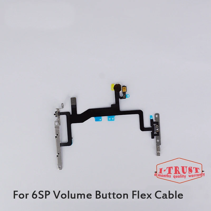 

I-TRUST 10pcs/lot Mute Control Volume Button Switch Flex Cable Ribbon For iPhone 6S Plus 5.5'' Replacement Innet Parts