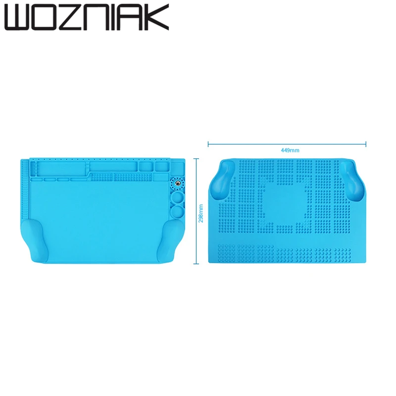 450x300 мм большой коврик SS-004H 3D высокотемпературный ремонтный рабочий коврик силиконовый коврик для IPhone samsung ремонт мобильного телефона