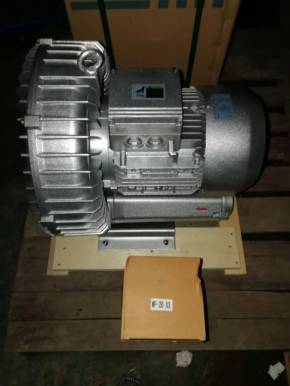 2RB8107AH27 7.5KW/8.6KW + фильтр клапан SSsilencer промышленный высокого давления кольцевой