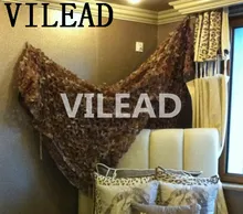 VILEAD 6M x 9M (19.5FT x29.5FT) Desert Military Army Camouflage Net Digital Camo Netting Sun Shelter for Hunting Camping Tent