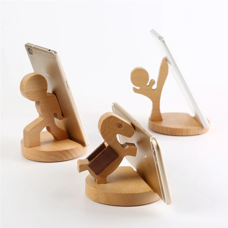 Universal Unique Wooden Kufung Style Cellphone Holder Stand Bracket For iPhone For Samsung For XiaoMi Smart Phones Portable Universal Unique Wooden Kufung Style Cellphone Holder Stand Bracket For iPhone For Samsung For XiaoMi Smart Phones Portable
