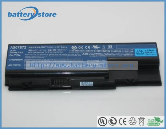 Новые оригинальные аккумуляторы для ноутбуков AS07B52 G620 Aspire 7535 7735Z 5710Z Extensa 7230 E520