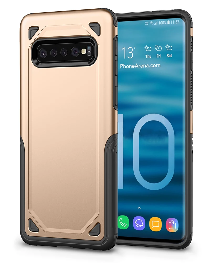 SGP Броня PC Spigen прочный силиконовый 2в1 чехол для телефона для samsung Galaxy S10 5G E S8 S9 Plus S7 Note 8 9 противоударный чехол аксессуар