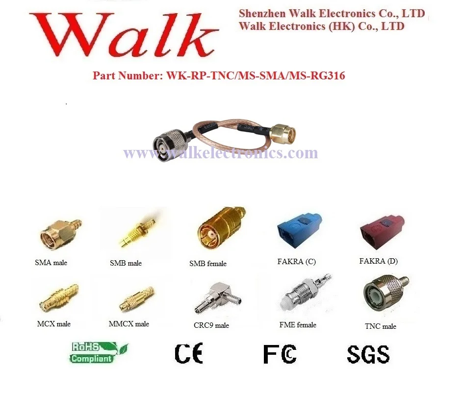 RP TNC Мужской кабель SMA male RG316 tnc sma rg316 антенный tnc| |