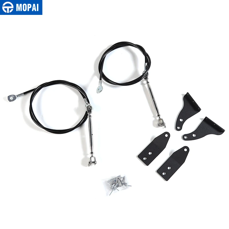 MOPAI защитные оправы для Jeep Wrangler TJ 1997 2006 капот защелка препятствия устранение