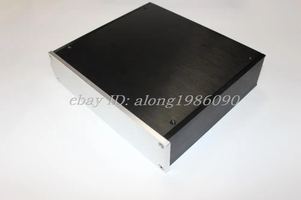 S 2205 silver panel aluminum box enclosure preamp case headphone amp chassis