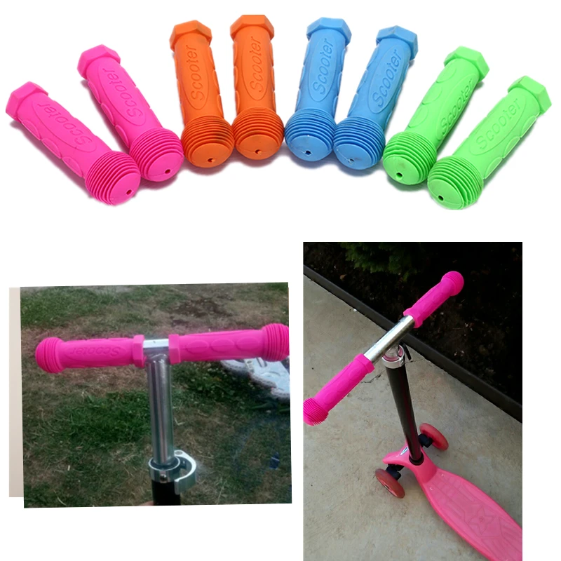 Rubber Grip Handle Bike Handlebar Grips Cover Antiskid Bicycle