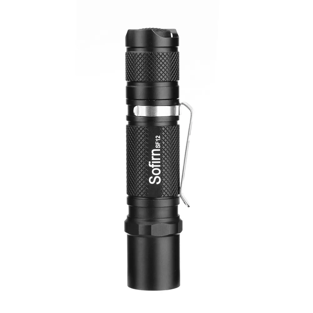 Sofirn SF12 Мини светодиодный вспышка светильник AA 14500 Cree XPG2 EDC Карманный светильник лампа Портативные Пальчиковый фонарик Водонепроницаемый фонарь с 5 режимами и 400lm