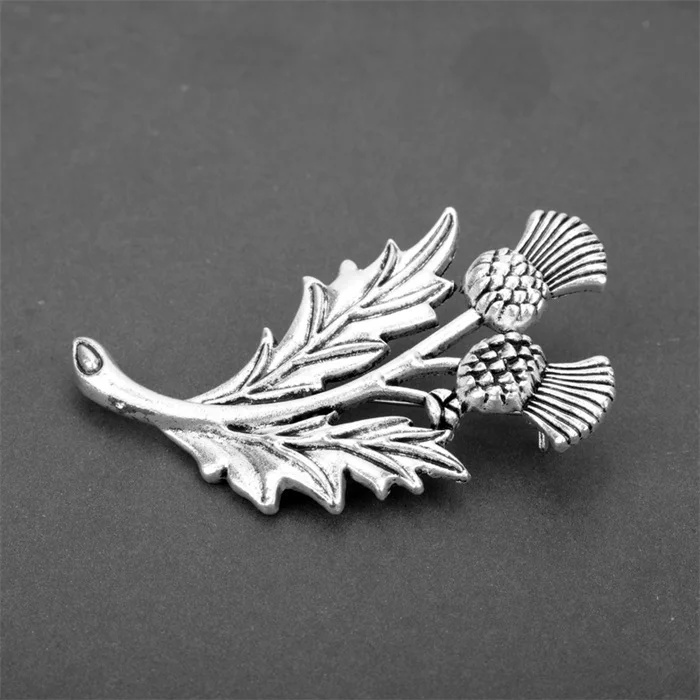 Модные ювелирные изделия Outlander брошь Thistle кельтские узлы Kilt Pin Брошь шотландский шарф с национальным узором Броши Викинг норвежский Женский Мужской - Окраска металла: 77