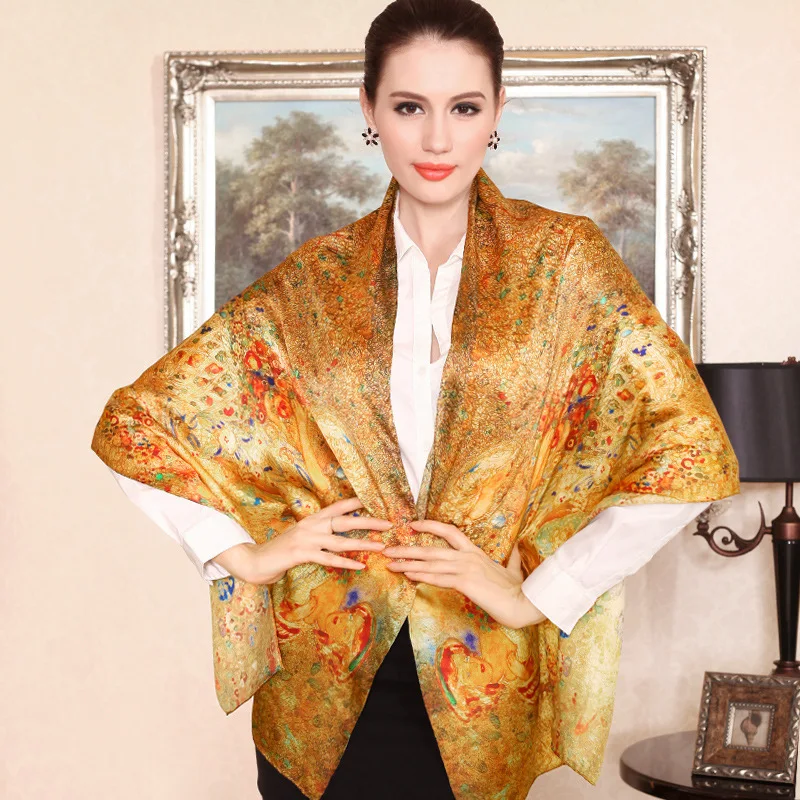 DANKEYISI популярный шарф Desigual натуральный шелковый роскошный шарф для женщин цветочный летний шарф модный женский шарф