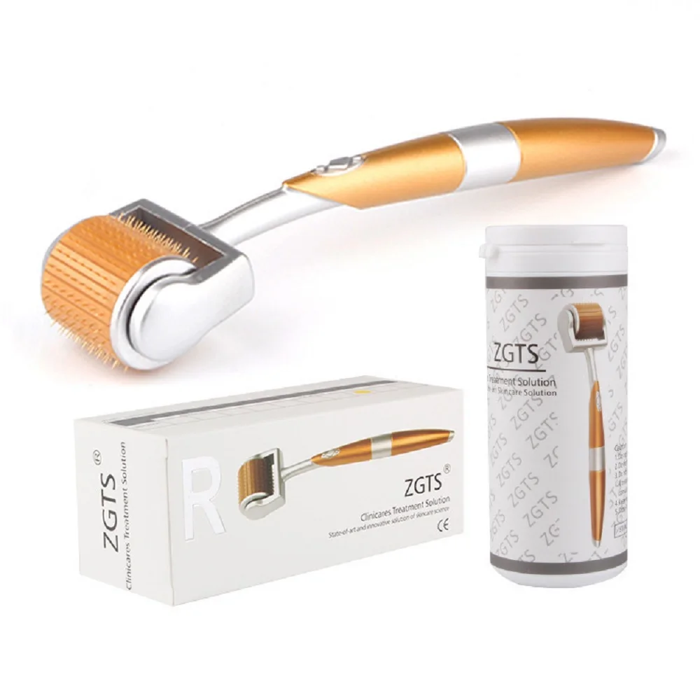 

Professional Titanium ZGTS Derma Roller 192 Nicro Needles for Face Care Hair-loss Treatment CE Certificate Proved Microneedles