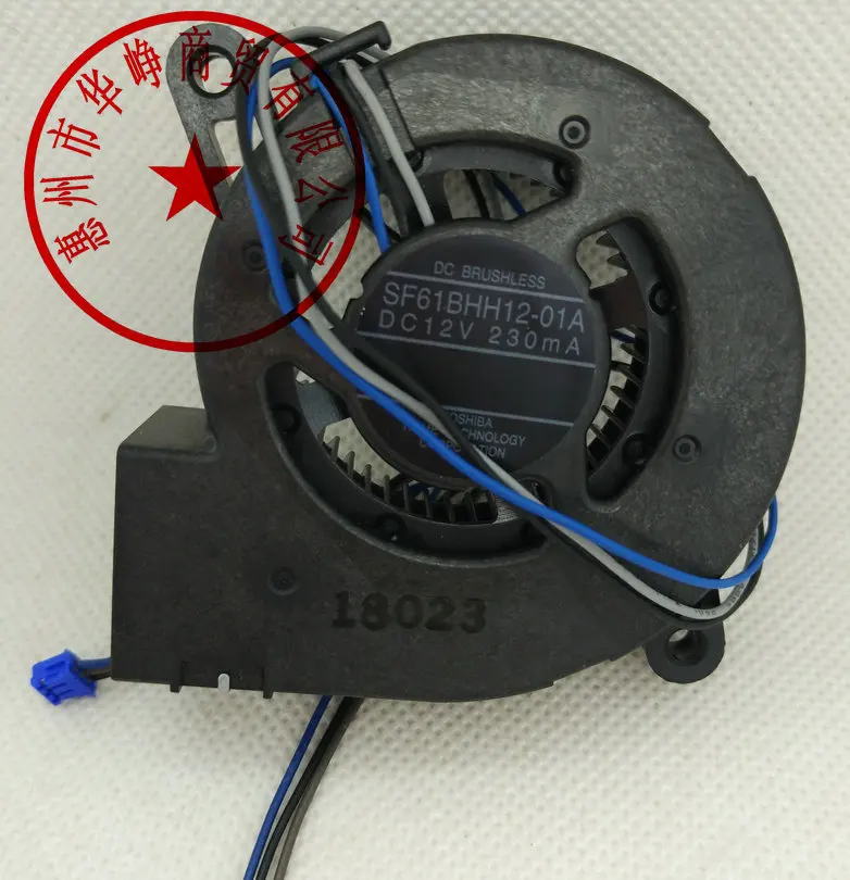

NIDEC 6CM SF61BH12-05A 12V 160MA SF61BHH12-01A 6018 230mA 12V projector cooling fan
