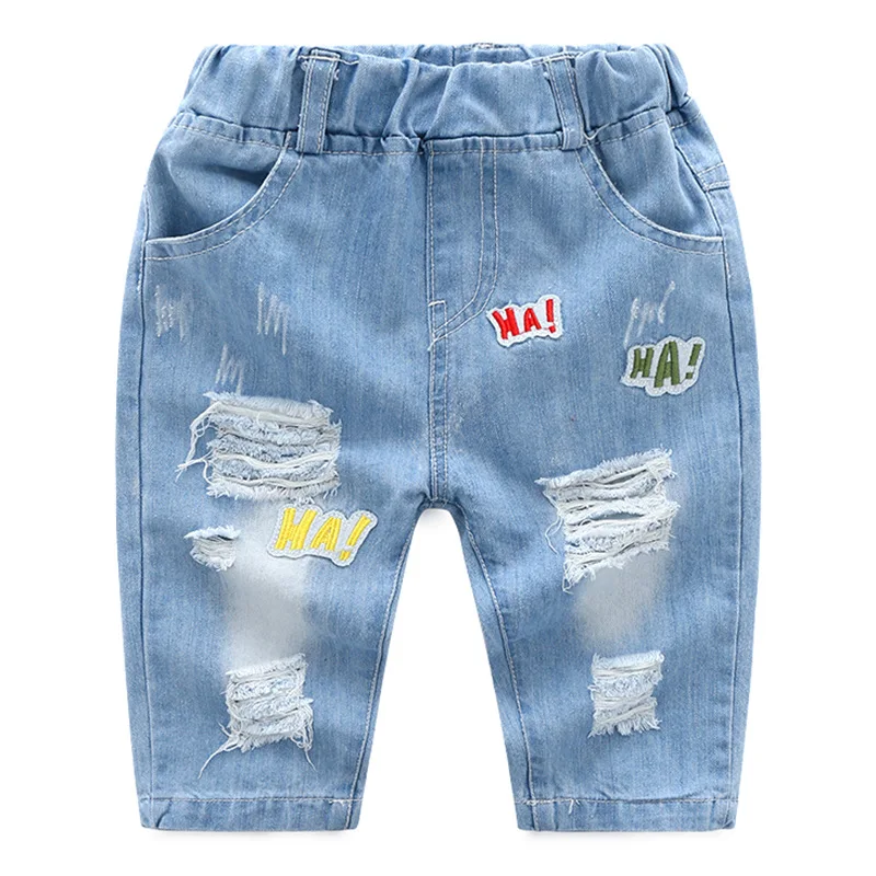 Summer Boys Denim Shorts 2018 Baby Fashion Kids Boys Shorts Cotton Soft