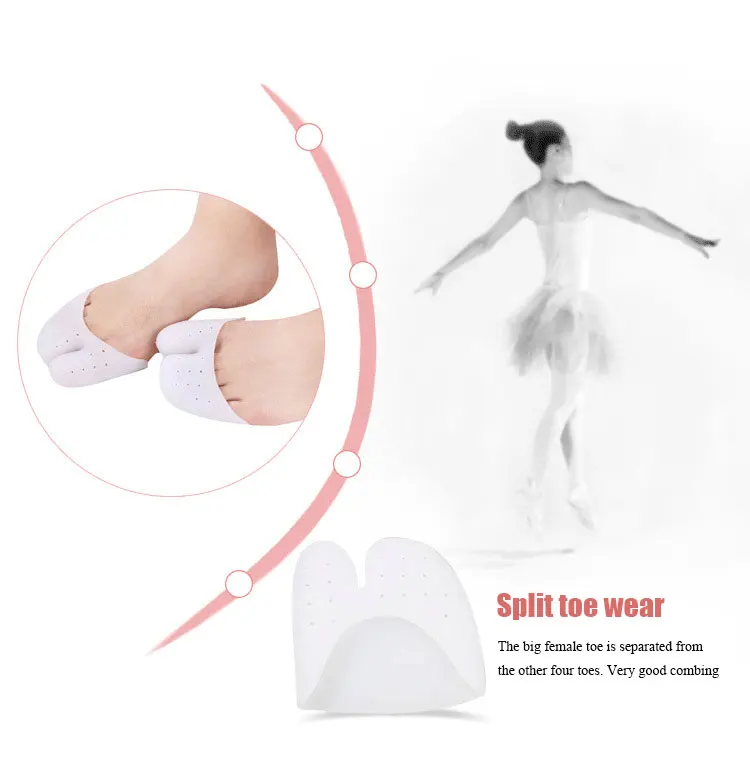 SXTT гелевые балетные стельки коррекция выступающей косточки вставка силиконовая подкладка стельки для ног подушечка на высоком каблуке поглощение скользкой боли в ногах
