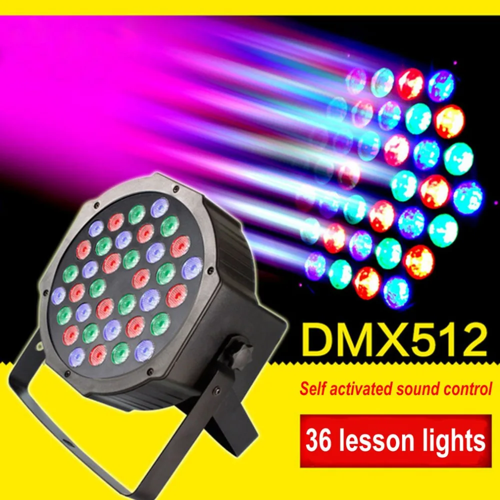 

Laser Stage Light 36 LEDs Light Beads For Stage Club Pub Ballroom Large Scale Concert EU Plug/US Plug PAR Light