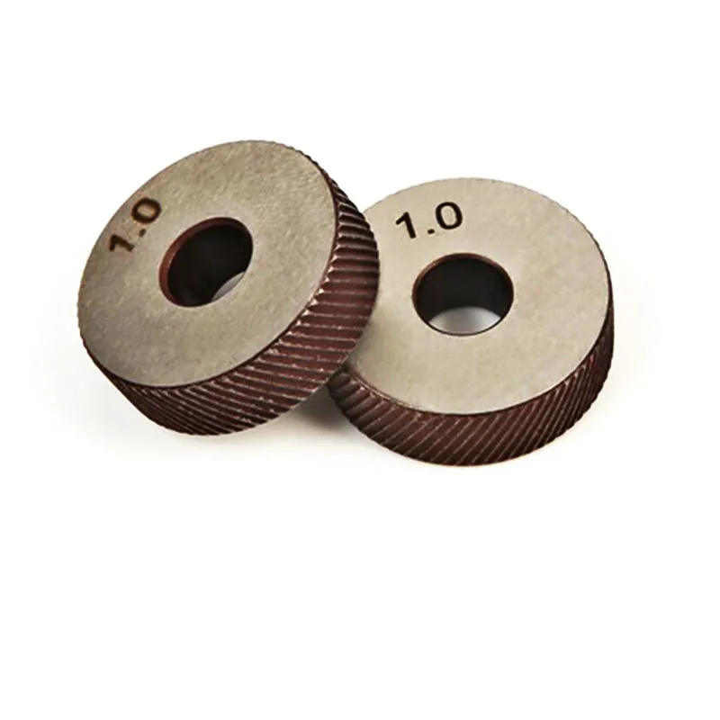 7pcs Steel Dual Wheel Knurling Tool Set with Diagonal Linear Knurl Wheel 1.2/2.5/3.0mm Pitch Linear Pitch Knurl Set Lathe Cutter