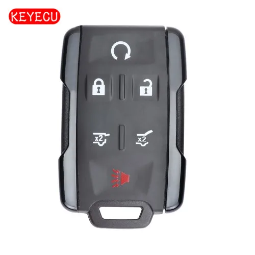 

Keyecu Replacement Remote Control Key Fob 6 Button 315MHz for Chevrolet Tahoe Suburban GMC Yukon 2015 2016 FCC: M3N-32337100