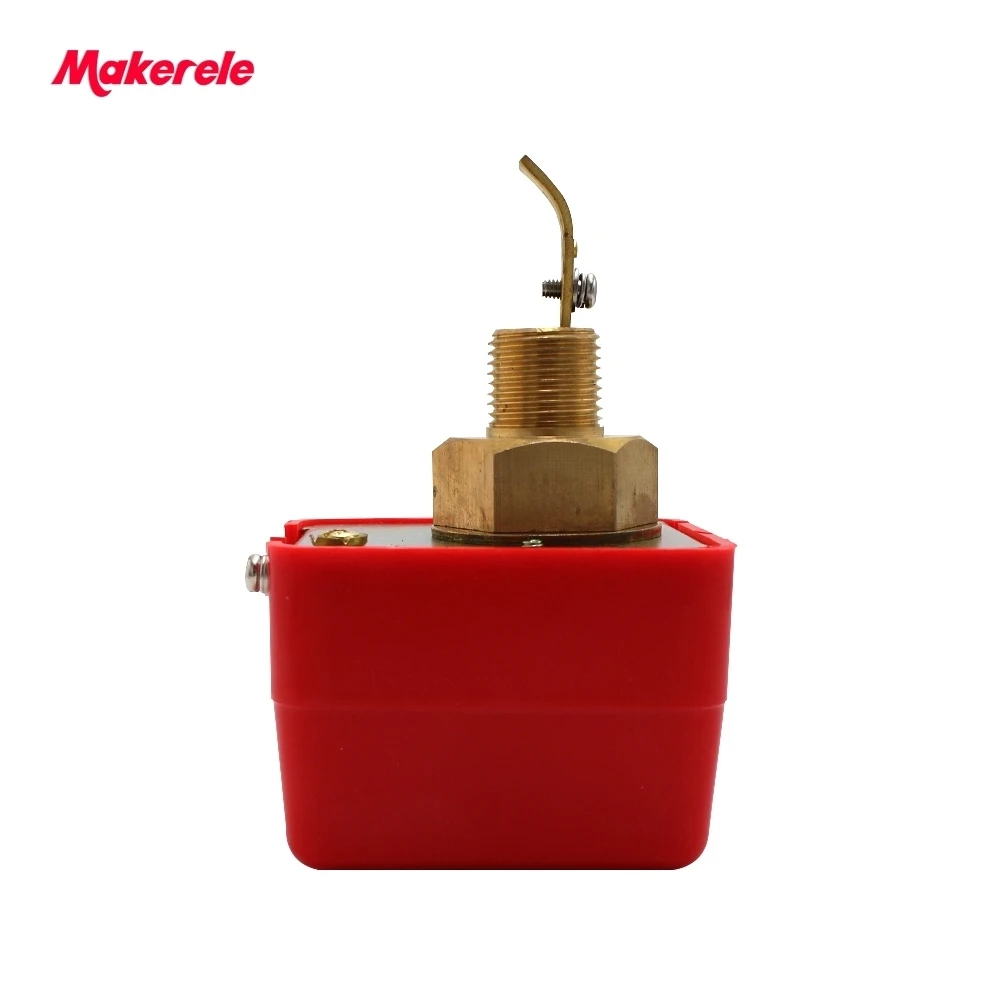 

MK-FS03 1" 3/4" 1/2" Inch 220VAC 3A Water/Paddle Flow Sensors Male Thread Flow Paddle Water Pump Flow Switch HFS-15/20/25