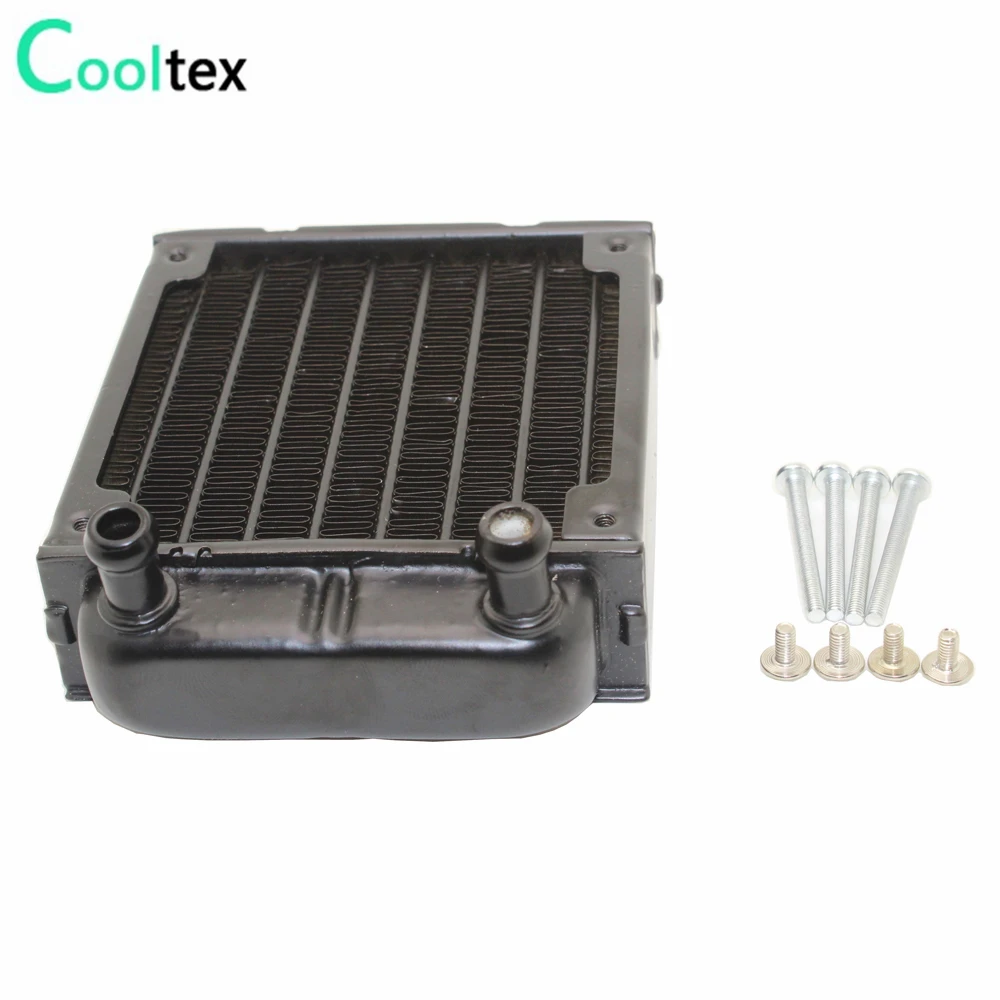 Buy 80mm water cooling radiator for computer Chip CPU GPU VGA RAM Laser cooling