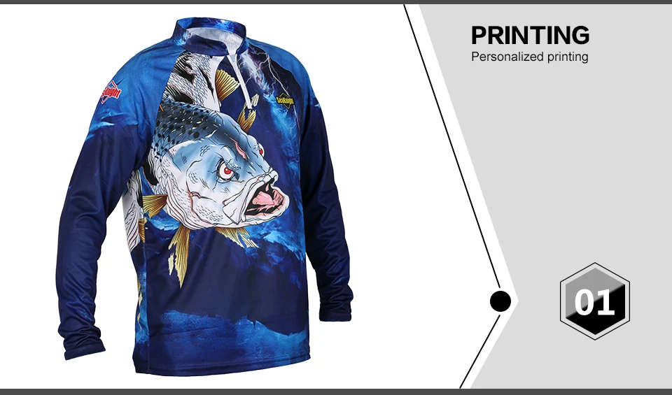 Long Sleeve Fishing Shirts, Seaknight Fishing Shirt