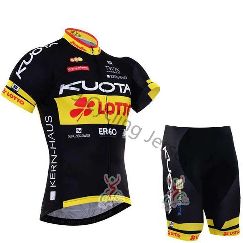 KUOTA 2019 جديد برو فريق الدراجات جيرسي مجموعة MTB دراجة الملابس الرجال الصيف سريعة الجافة سباق الدراجات الملابس روبا ciclismo hombre