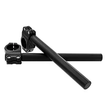 NewMotorcycle Universal CNC Handlebar Fork Clip Billet Separate Handle Bar Set Clip-on Adapter Plate