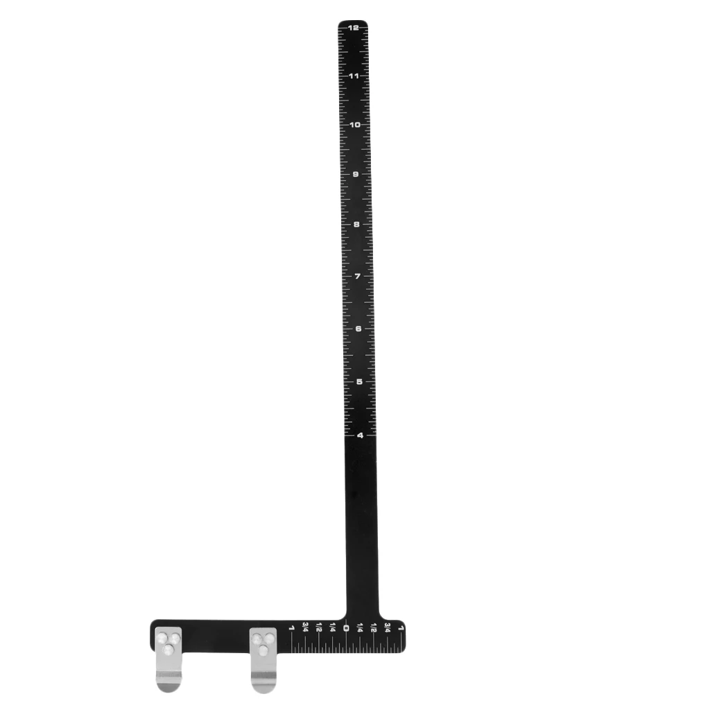 Pro Archery T Shaped Bow Square Tool for Recurve & Compound Bows Bow Square Archery Sports Arrow Tools Hunting Arrow T Ruler
